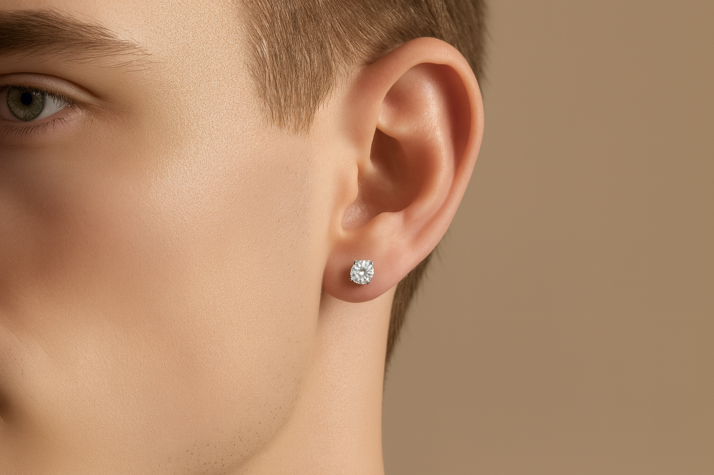 Moissanite Diamond Stud Earrings | 925 Sterling Silver – Arvea