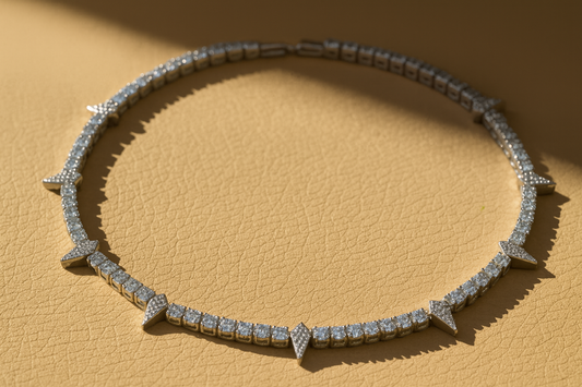 Panthera Moissanite Necklace | 925 Sterling Silver – Arvea